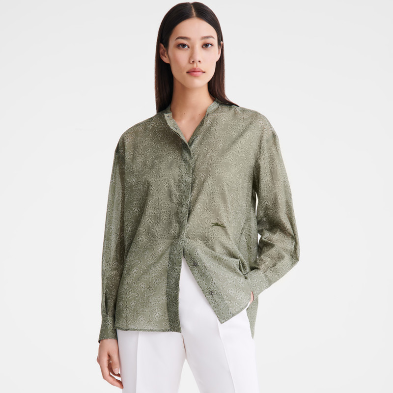 Longchamp Shirt Laurel - Printed veil outlook