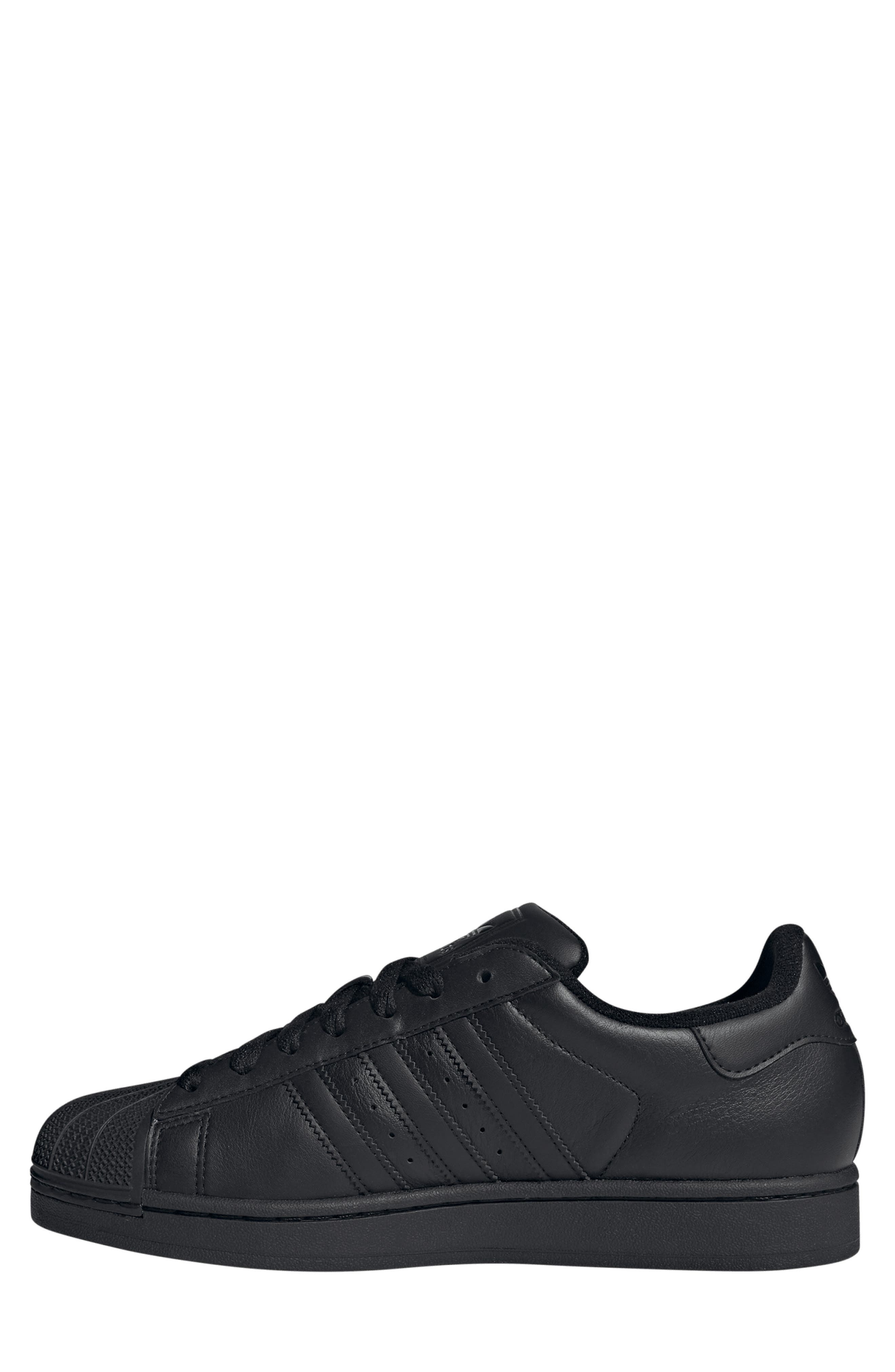 adidas Superstar Sneaker in Black/black/black at Nordstrom - 6