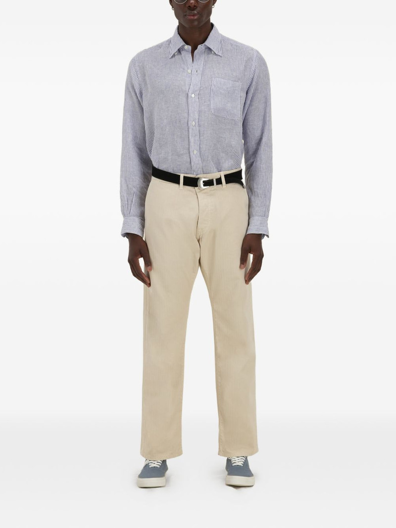 FORTELA King striped chest-pocket shirt outlook