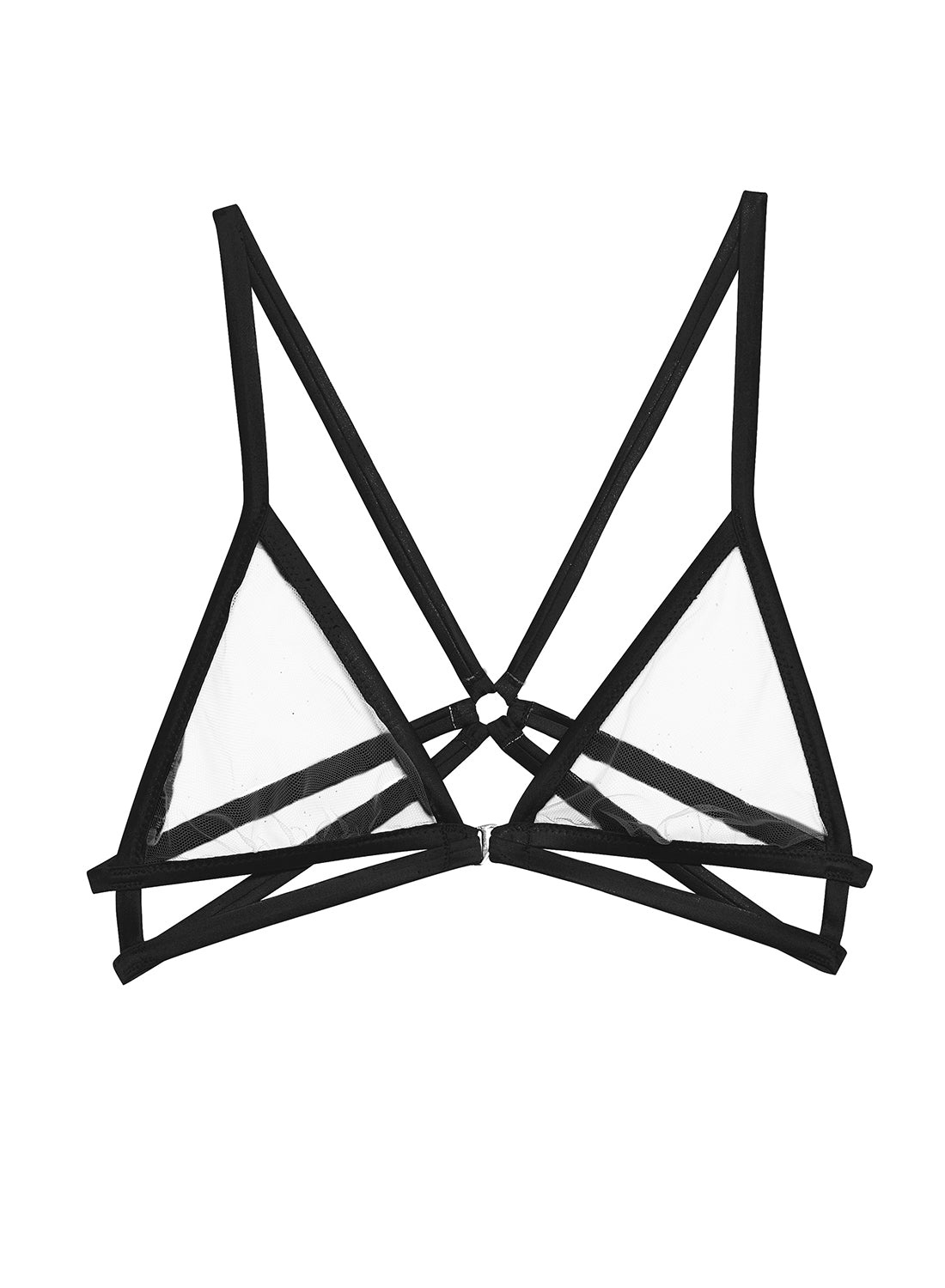 Strappy Bondage Bra - 1