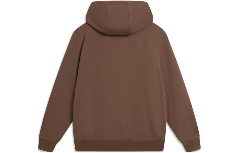 Li-Ning Li-Ning Chinese Color Hoodie 'Brown' AWDT963-5 outlook