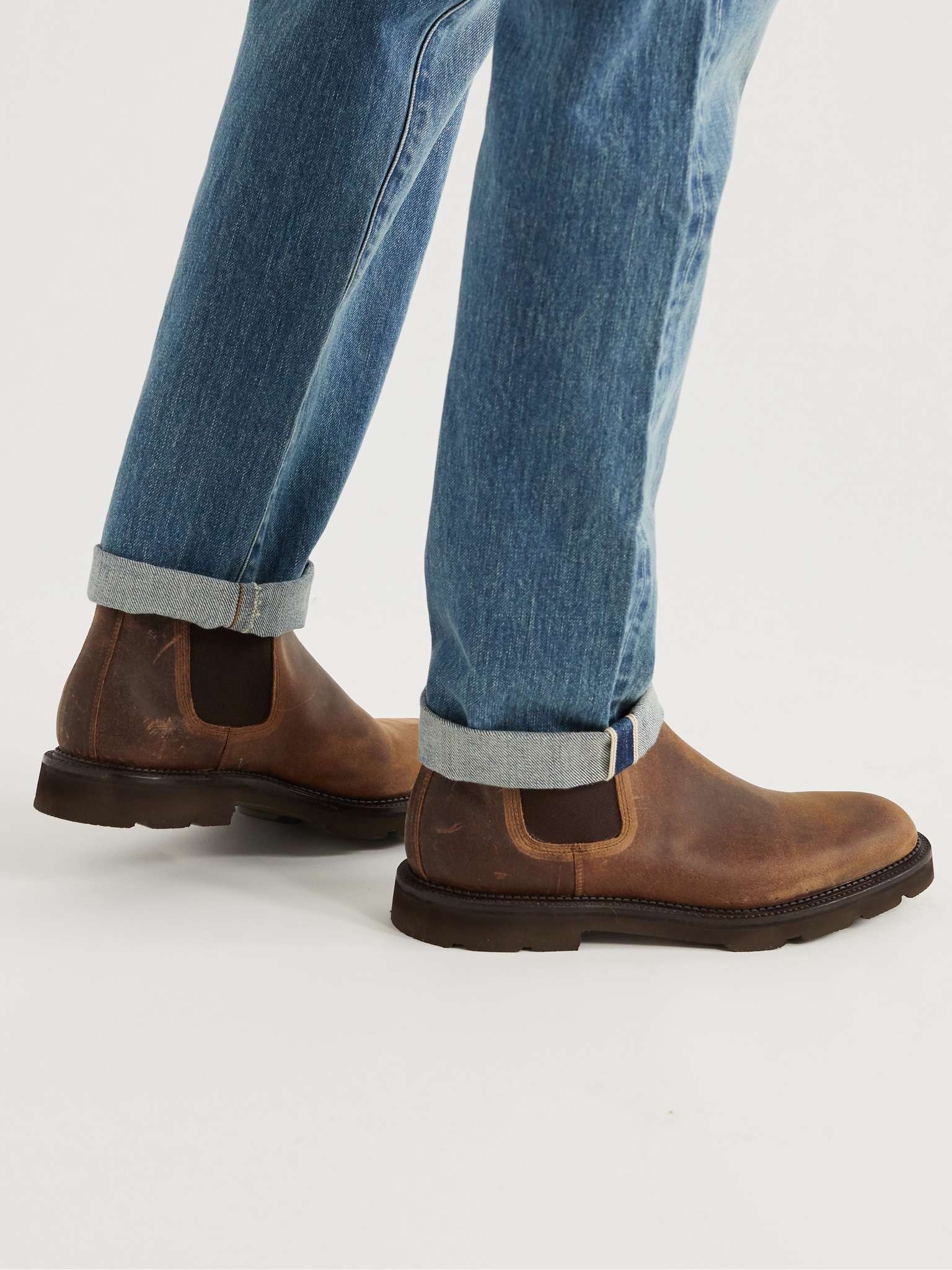 Lawry Waxed-Suede Chelsea Boots - 2