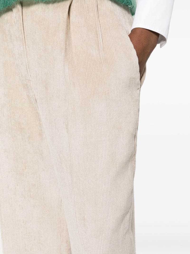 corduroy tapered trousers 5