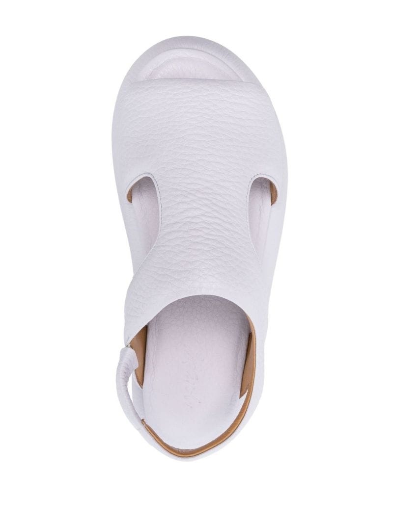 chunky-bubble sole open-toe sandals - 4