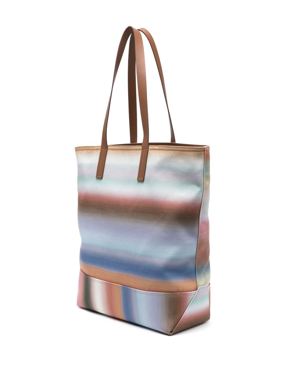 striped tote bag - 3