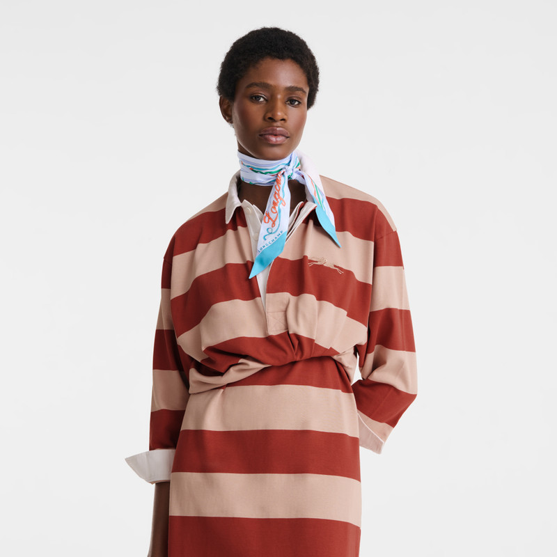 Longchamp Rubans Longchamp Headband Lagoon - Silk outlook