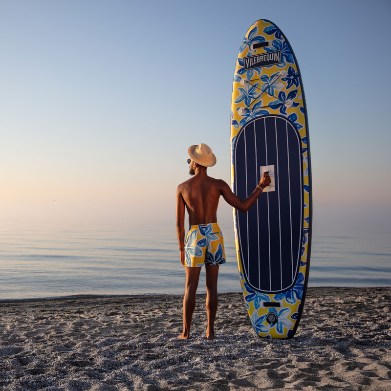 Inflatable Stand-up 10’6” Paddleboard - Vilebrequin x Beau lake 1
