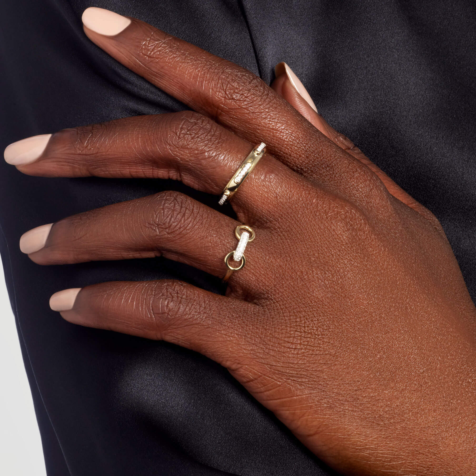 Diamond Bridle Ring - 6