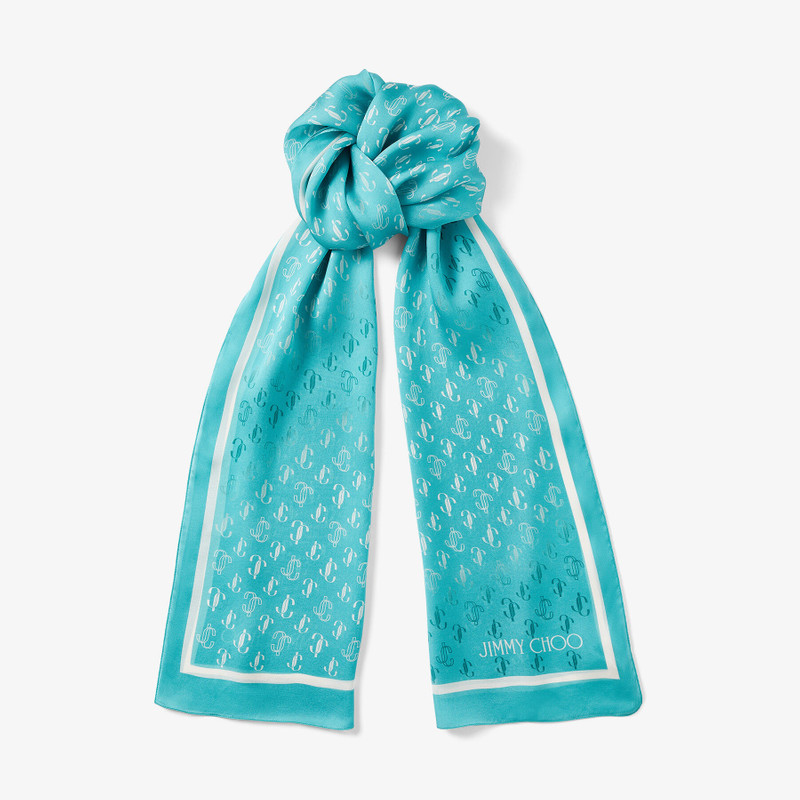 Doris
Malibu Silk Stole with Printed JC Monogram 1