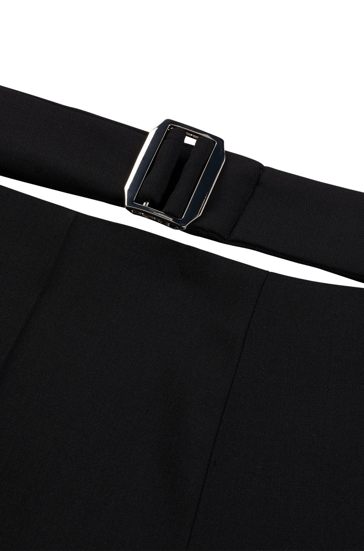 STRETCH-WOOL TROUSERS WITH FEATURE WAIST AND SOFT DRAPE - 6