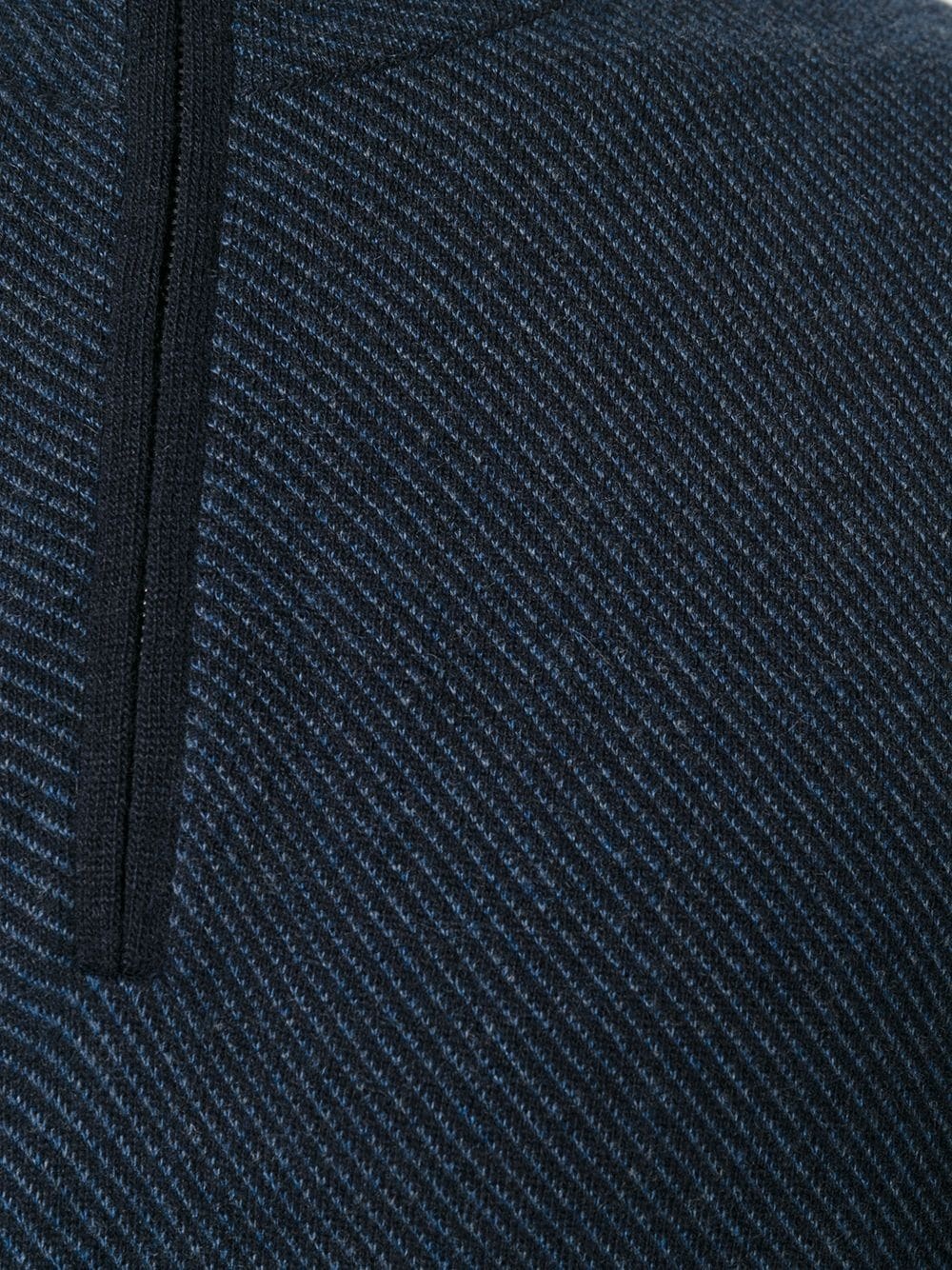 cashmere half-zip jumper - 10