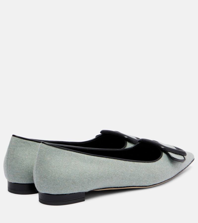 Maysale buckled ballet flats 2