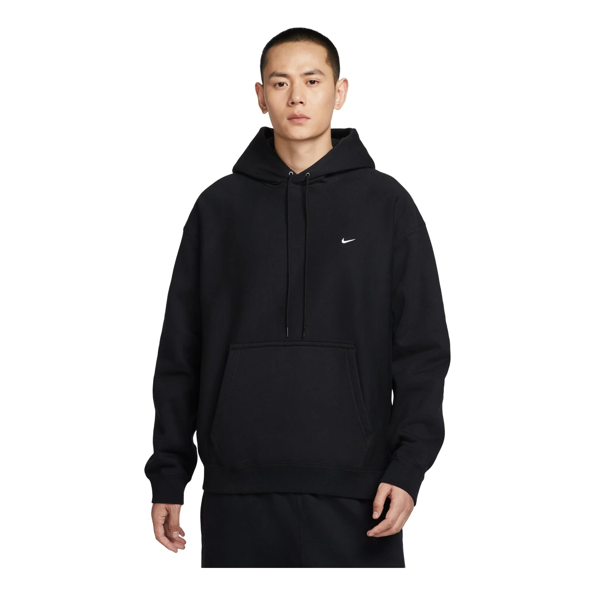 Nike Solo Swoosh Pull-On Hoodie 'Black' HV1083-010 - 1