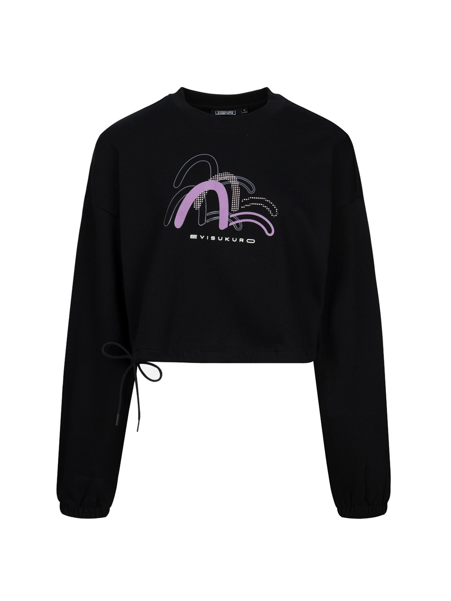 Multiple Seagull Print Loose Fit Sweatshirt - 14