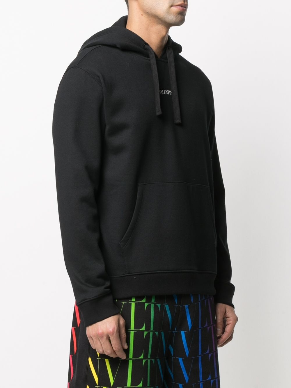 logo-print hoodie - 3