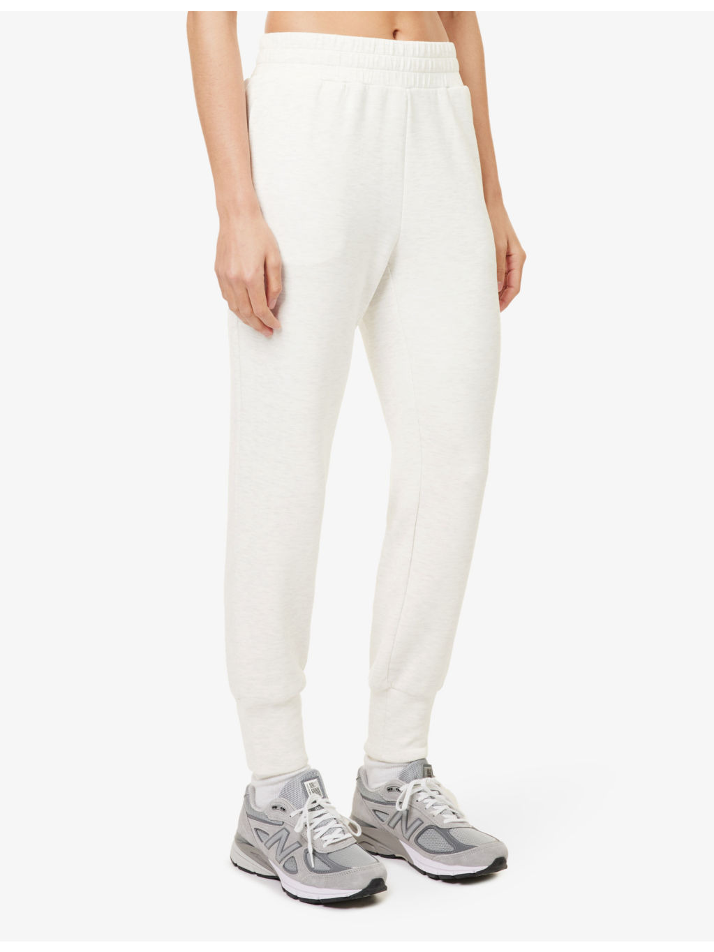 "The Slim Cuff 27.5"" relaxed-fit mid-rise stretch-woven jogging bottoms" - 3