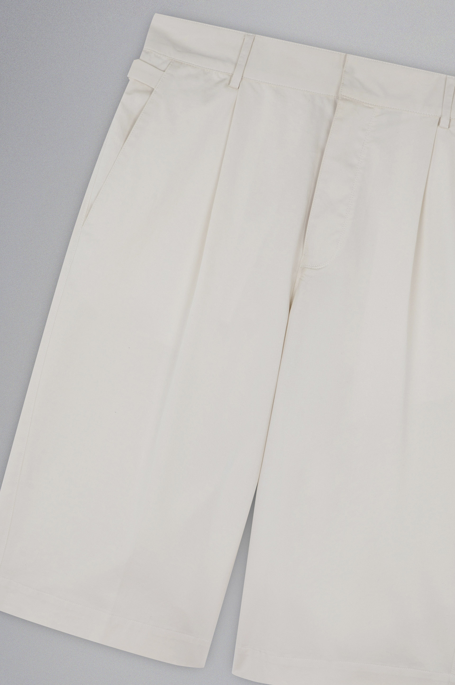 COTTON STRETCH BERMUDA SHORTS - 5