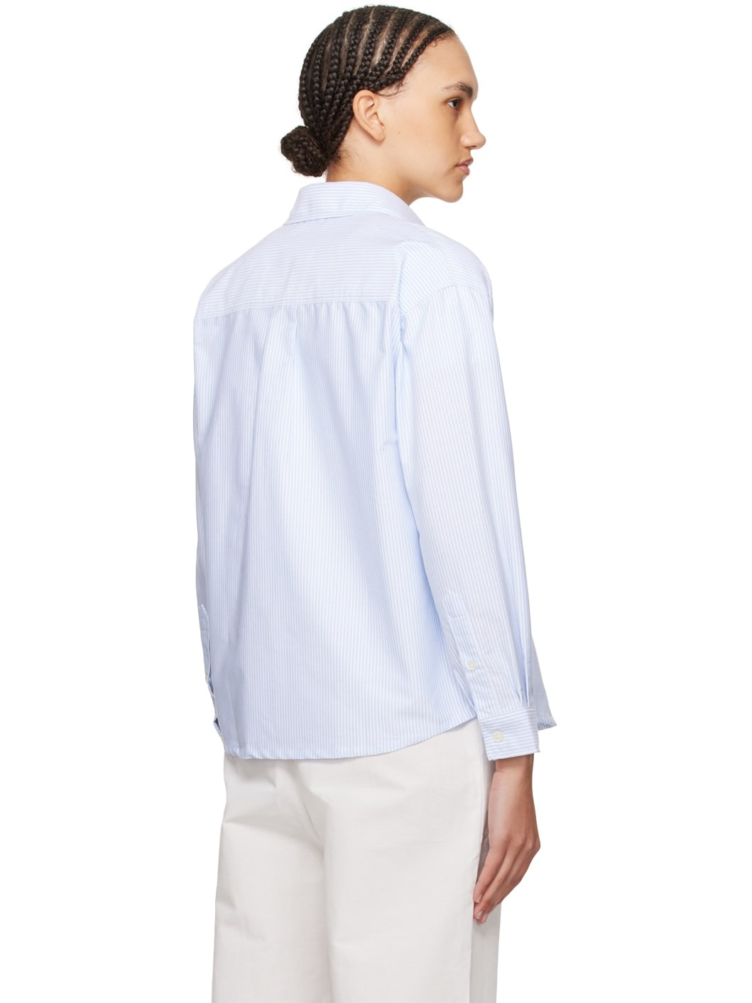 Blue Boyfriend Shirt - 3