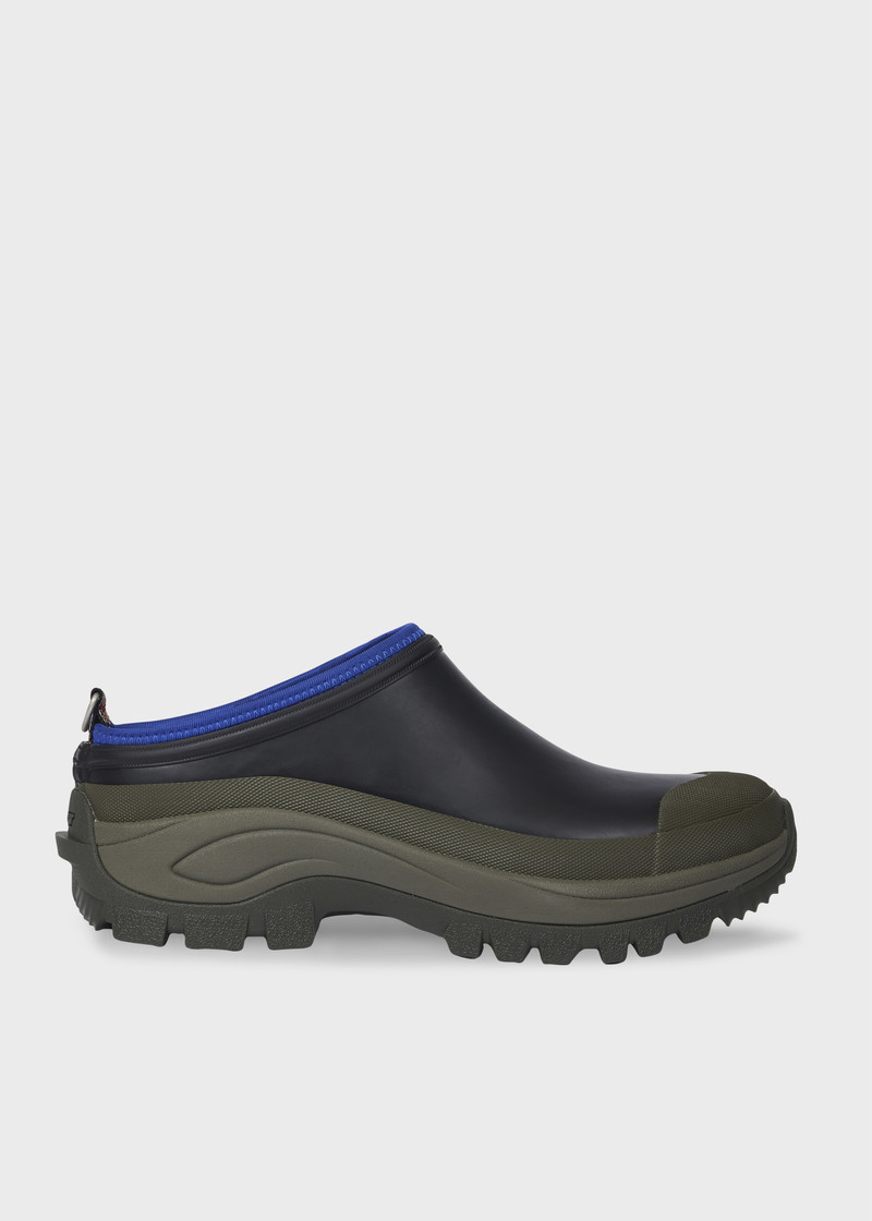 Paul Smith loves Barbour - Women's Dark Navy Clogs 1