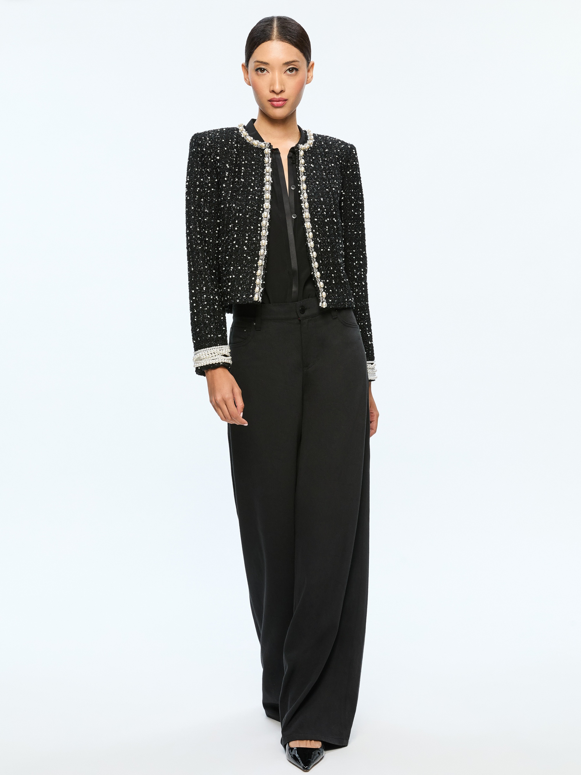 DORIAN EMBELLISHED BOXY JACKET - 5