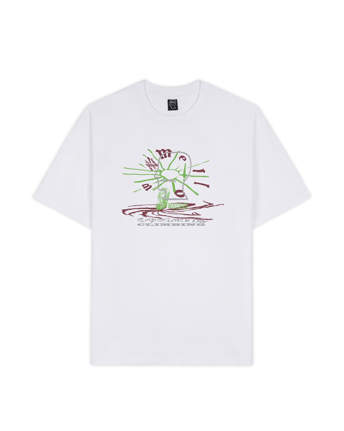 Brain Dead x Mellow Climbing Experimental Climbing T-shirt - White - 1