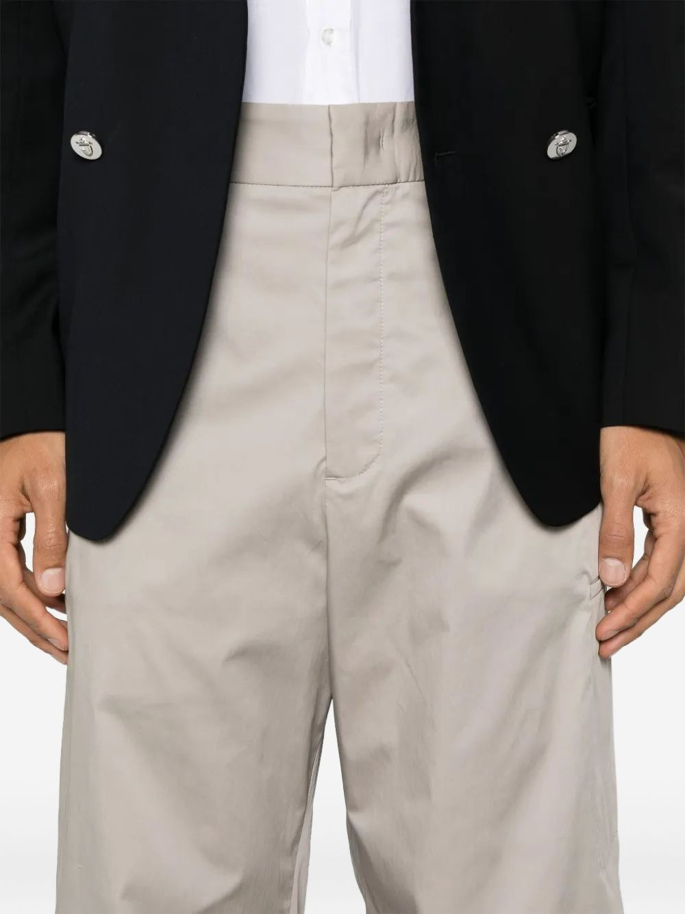 straight-leg trousers - 5
