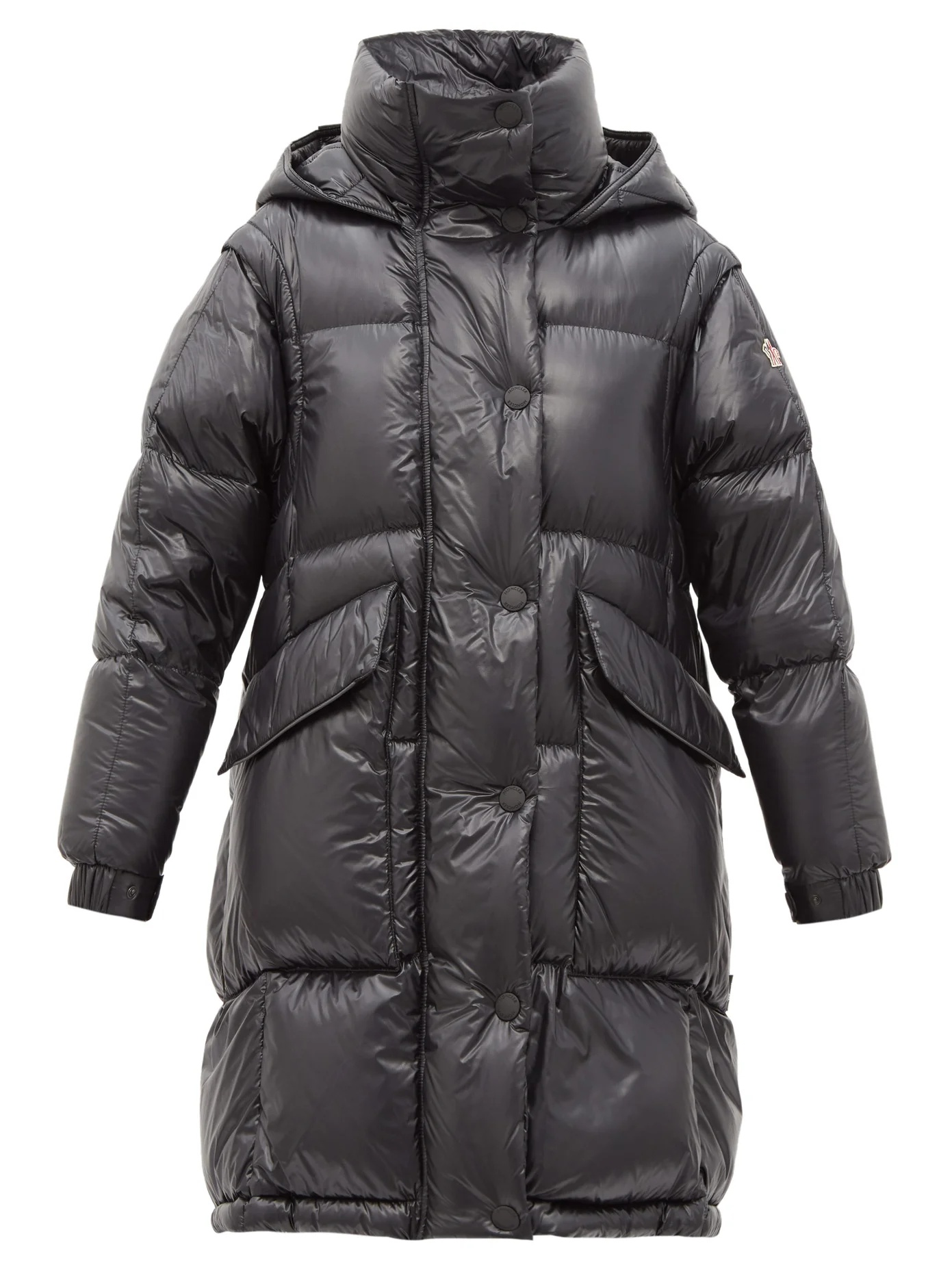 Entreves quilted down hooded jacket - 1