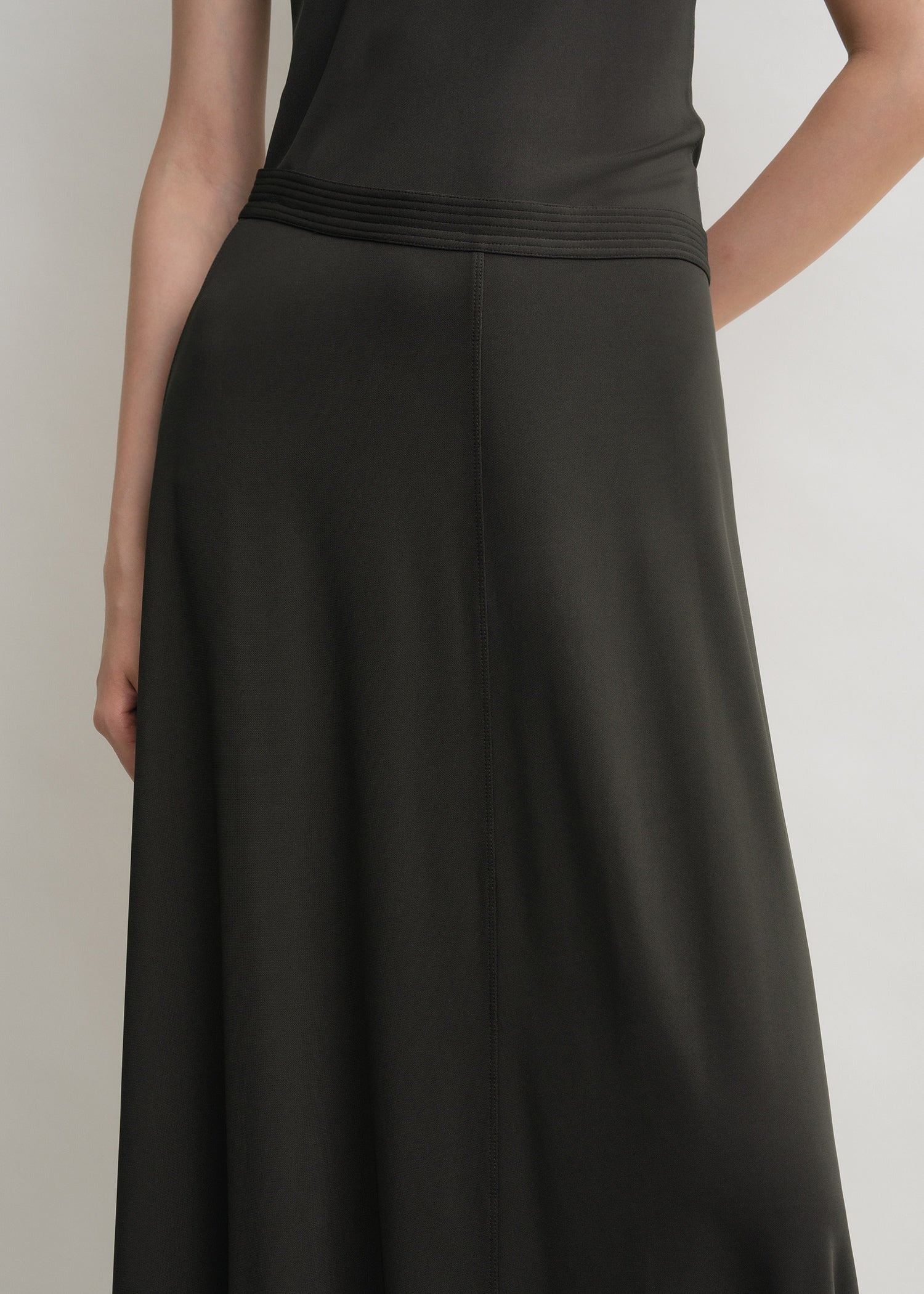 Fluid jersey skirt pepper - 5