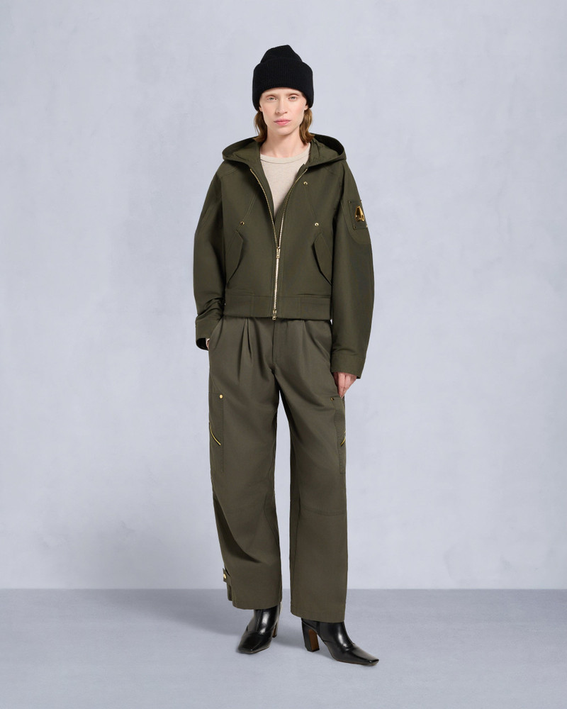 GOLD SERIES LOGAN SHEARLING TRIM BOMBER JACKET 7