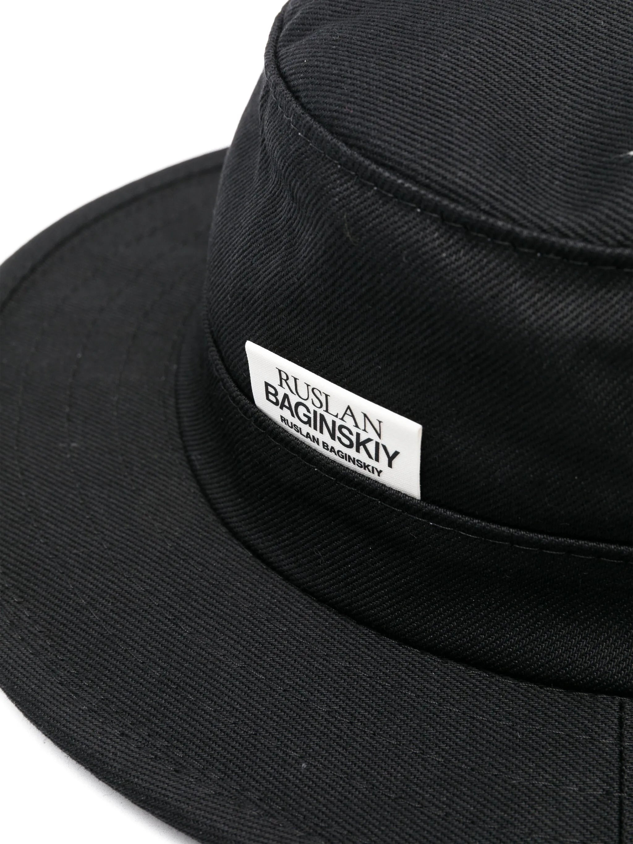 logo-patch hat - 2