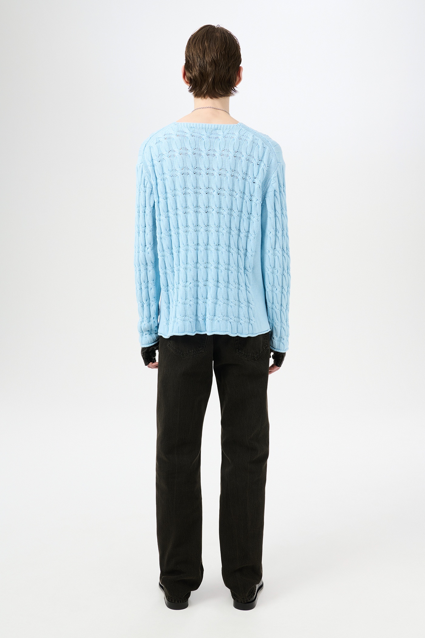 Rigid Popover Natural Dye Sky Dry Cotton - 6