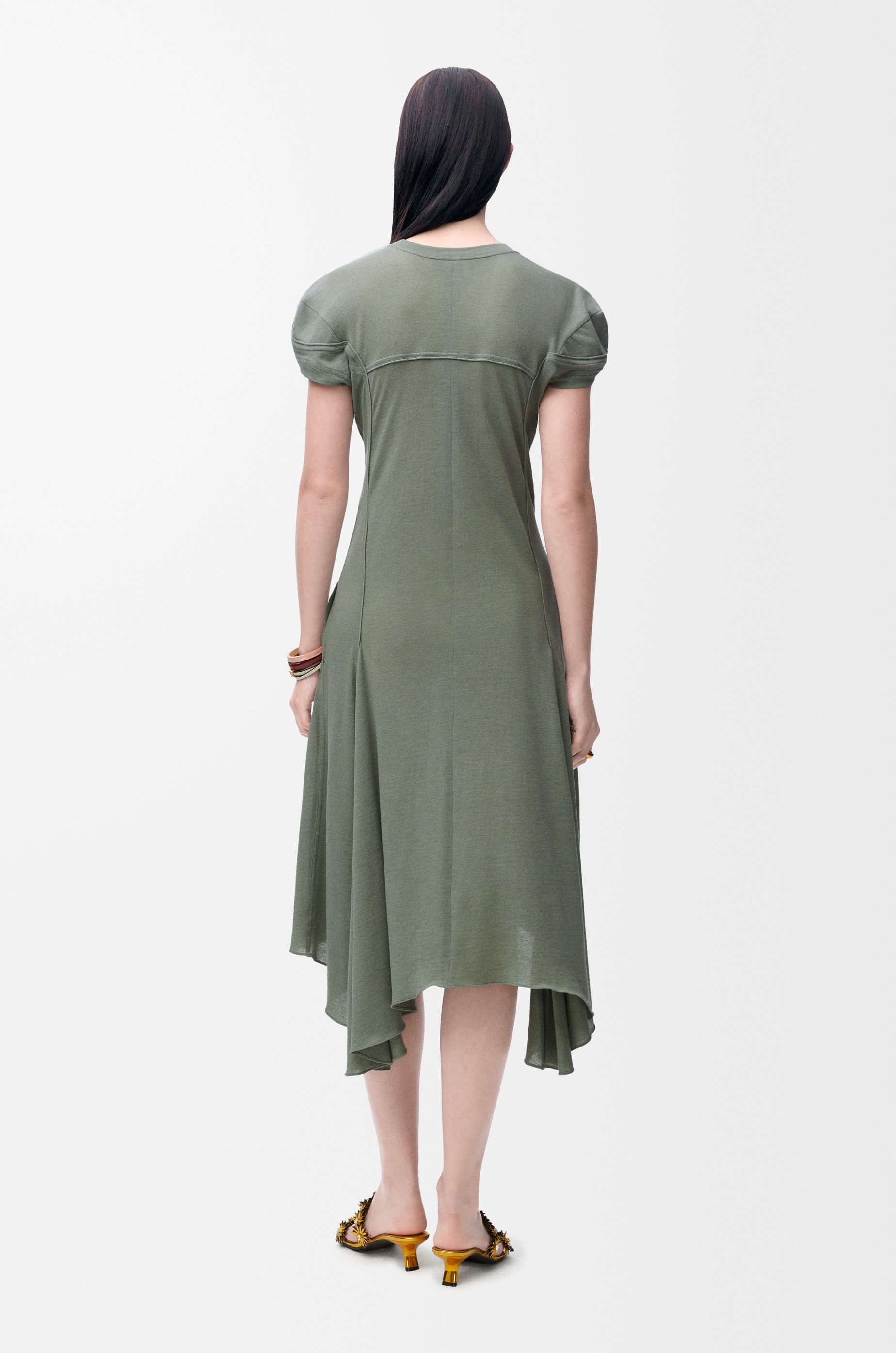 Dress in cotton blend - 3