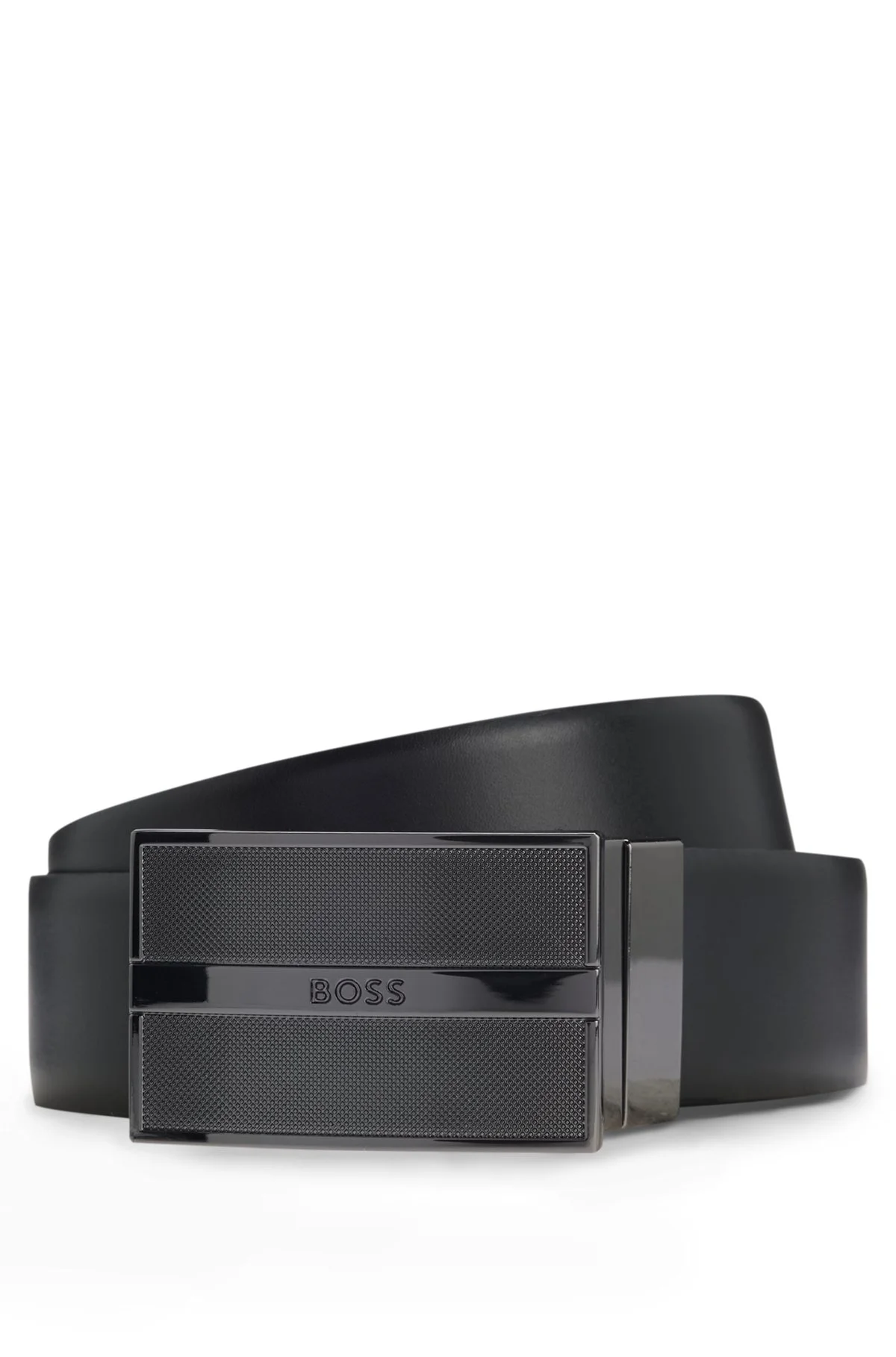 REVERSIBLE BELT IN ITALIAN LEATHER - 1