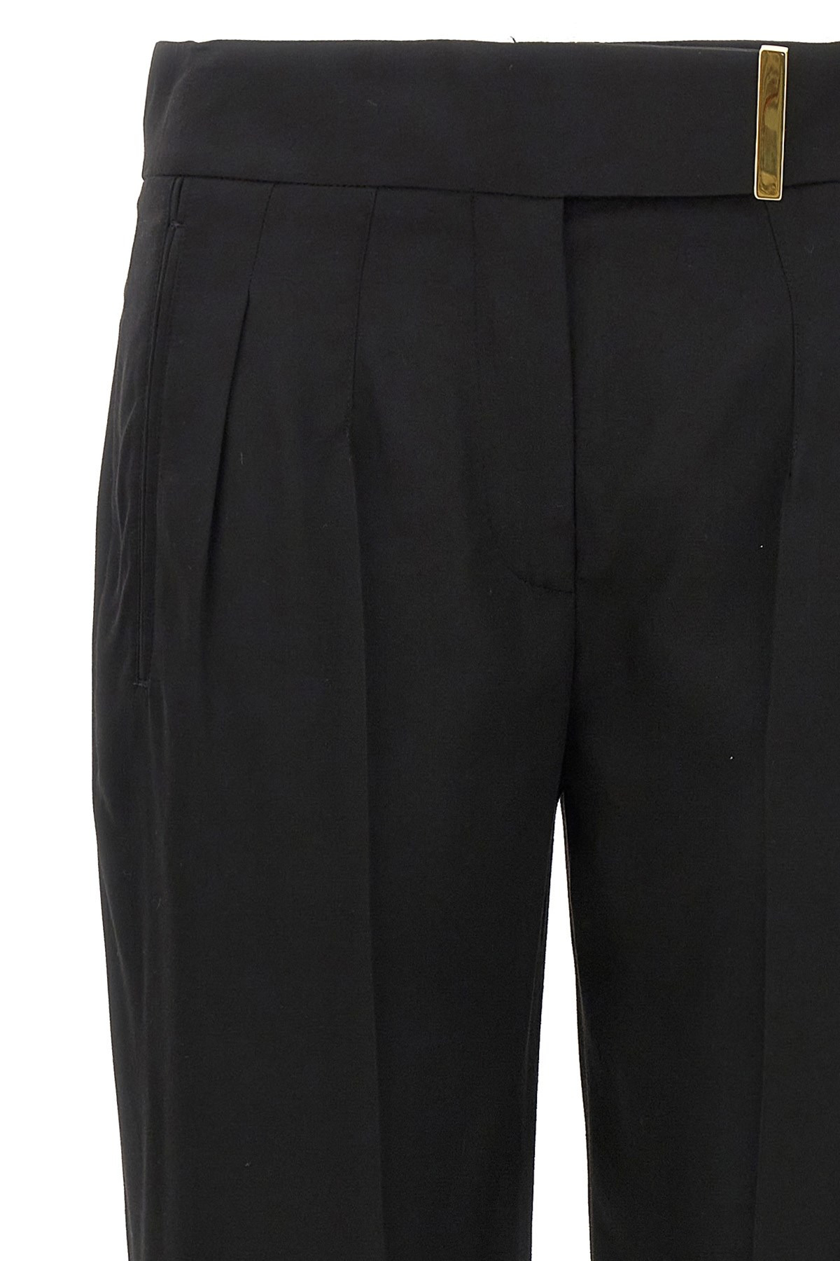 Metal bar detail trousers - 3