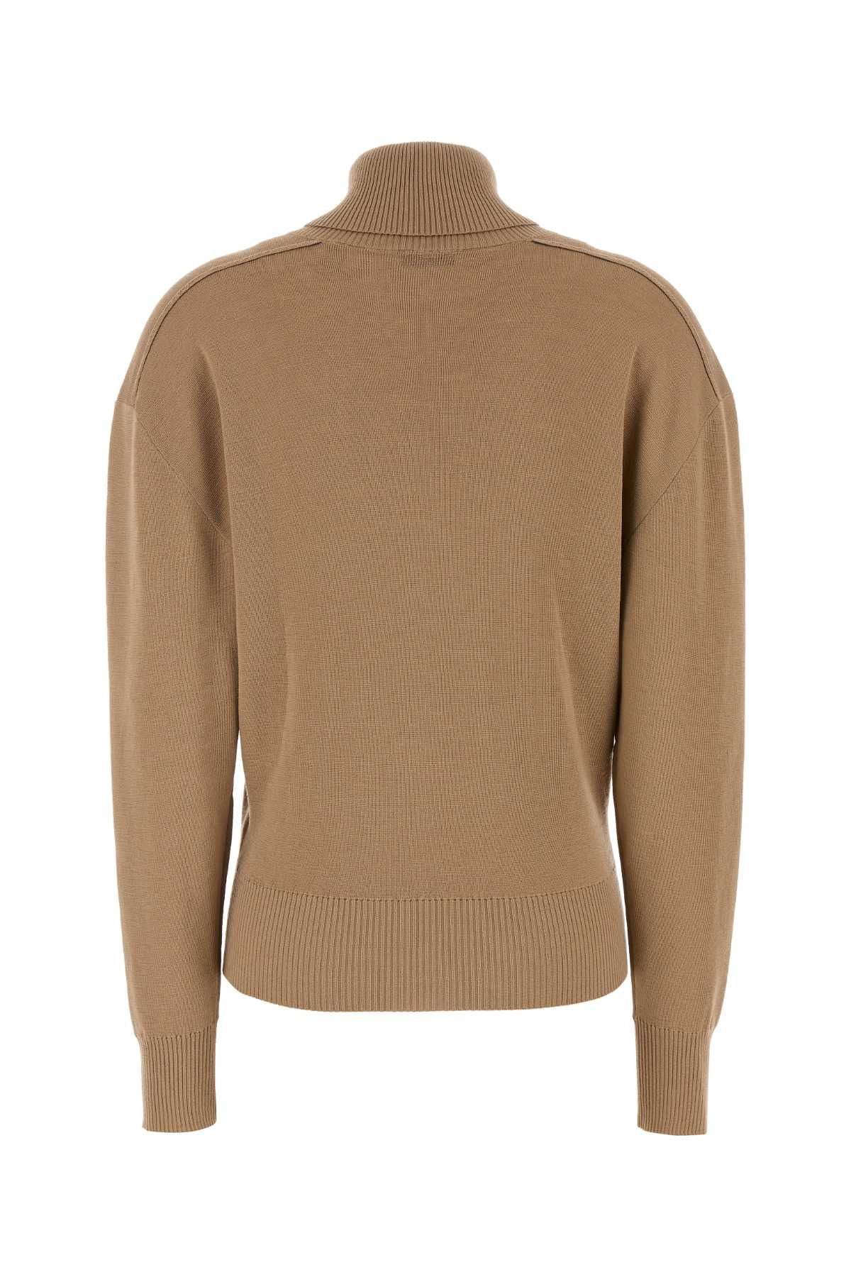 Burberry Women Camel Wool Sweater - 2