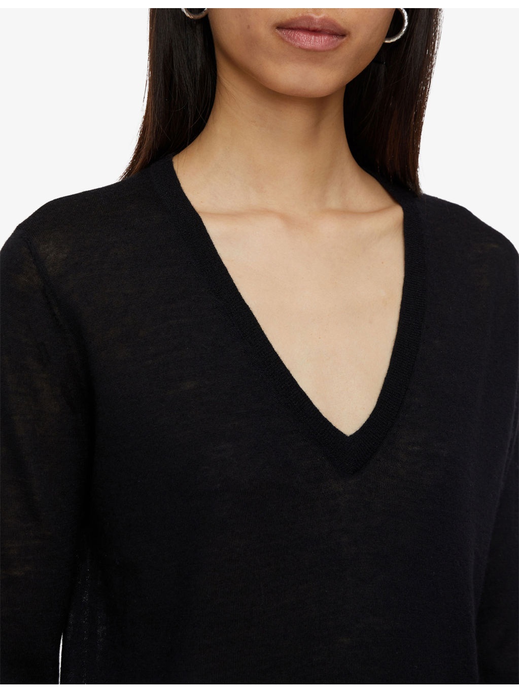 Cashair V-Neck Cashmere Jumper - 5