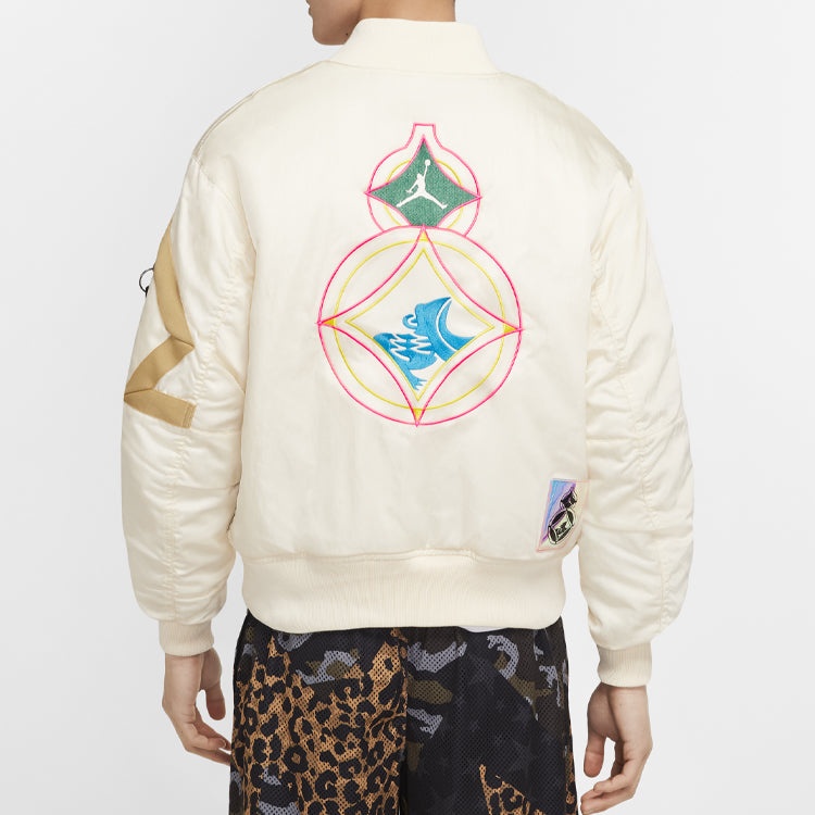 Air Jordan Chinese New Year Men's Jacket 'White' CU1700-110 - 4