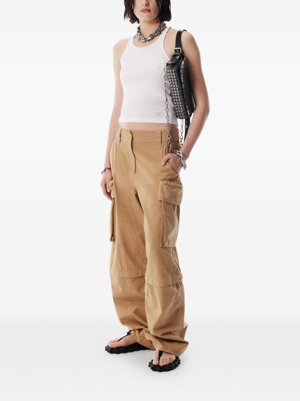 ripstop cargo trousers - 2