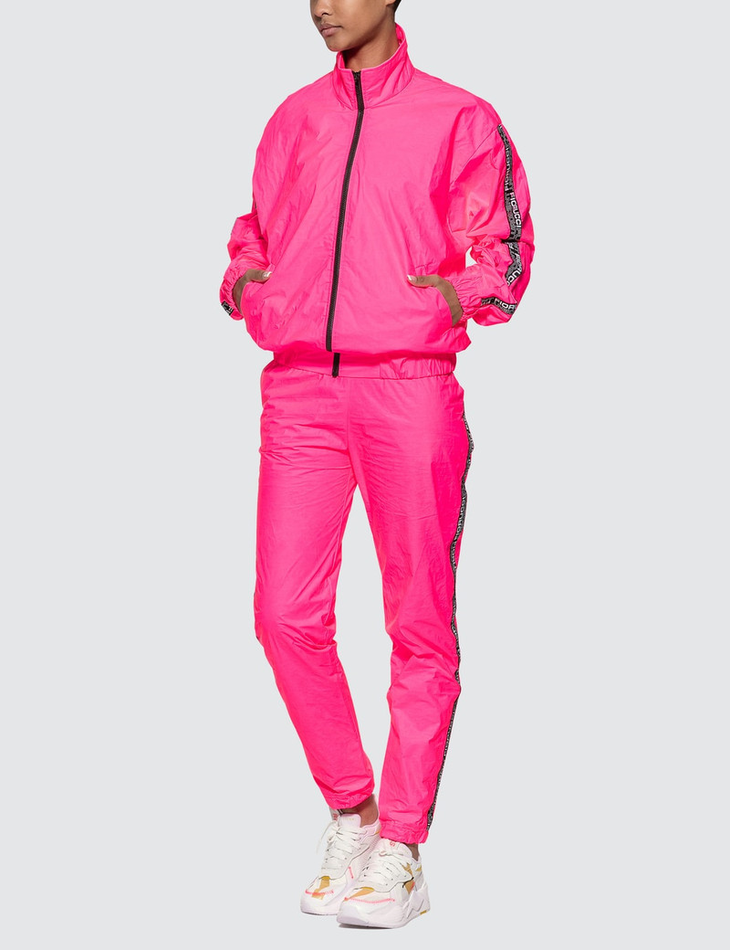 FIORUCCI TYVEK NEON PINK BOMBER JACKET outlook