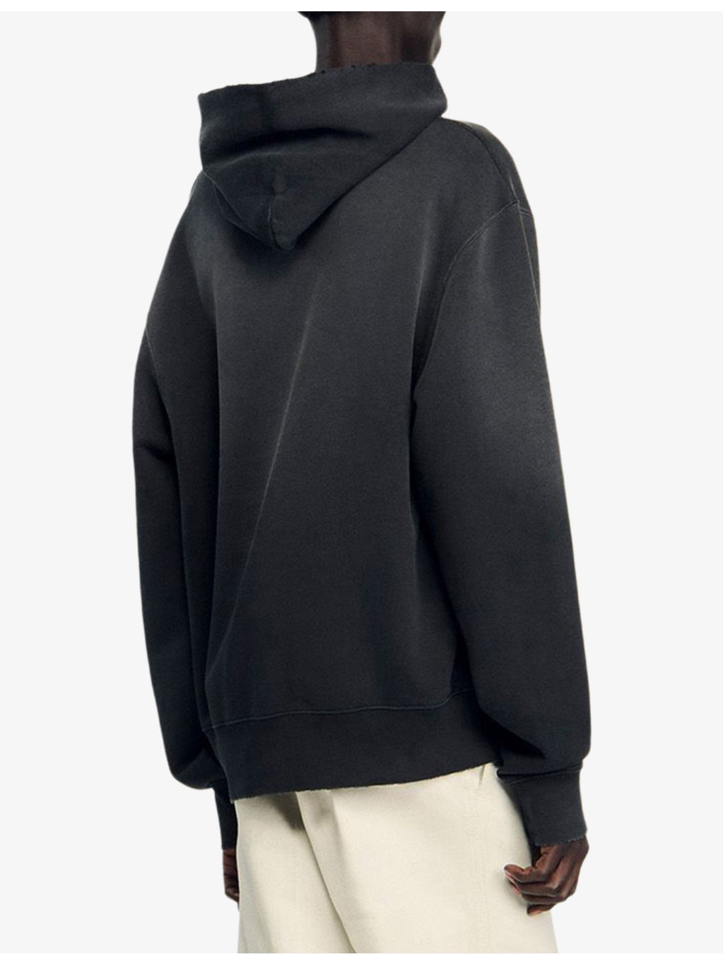 Logo-Tag Relaxed-Fit Cotton Hoody - 4