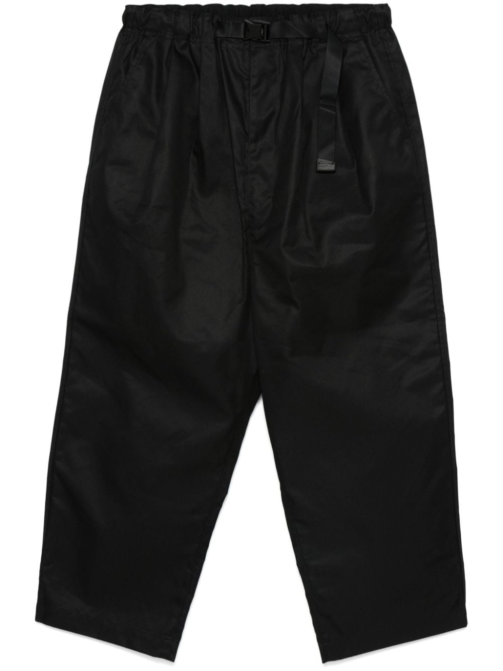 pleat-detail trousers - 1