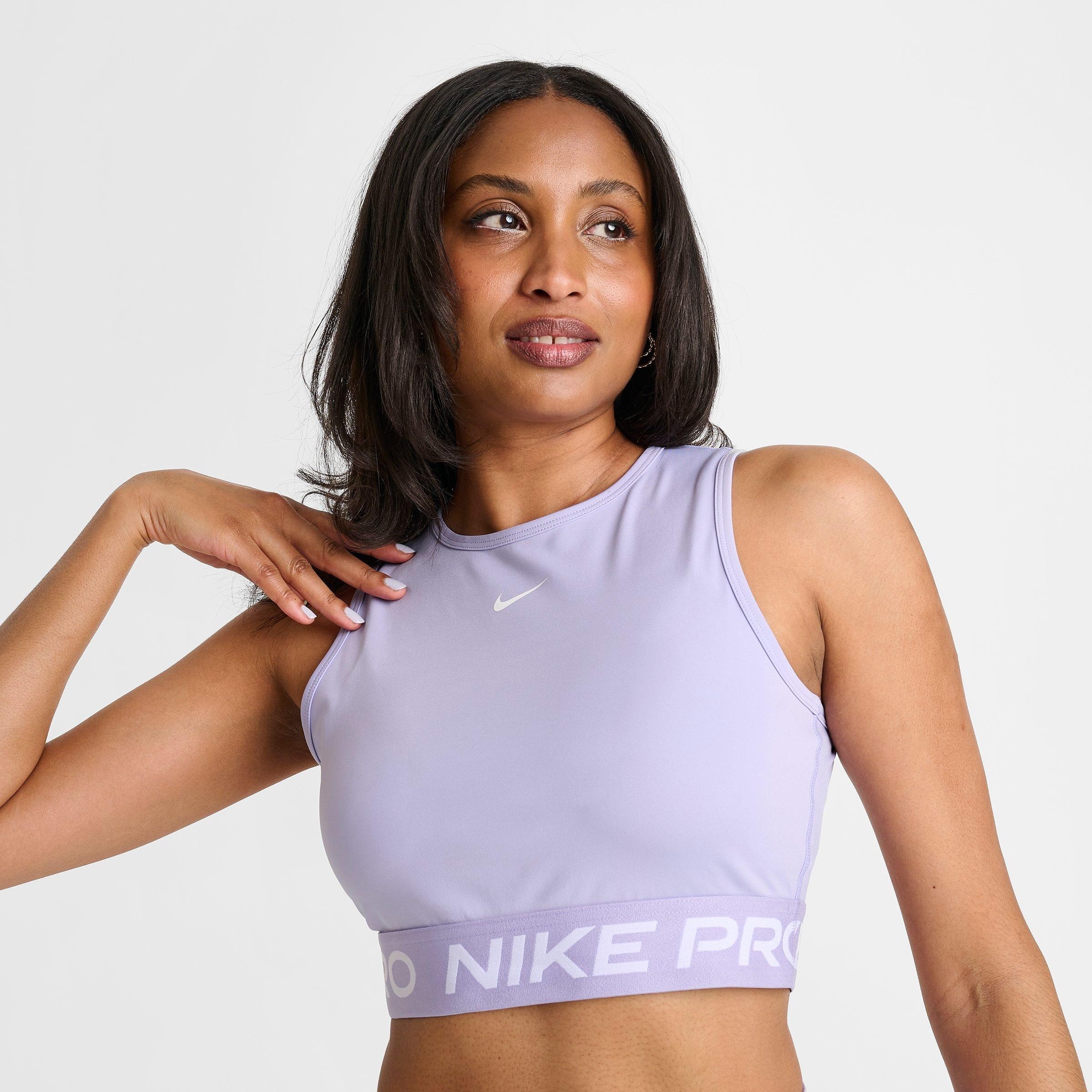 WOMEN'S NIKE PRO DRI-FIT CROP TANK - 5