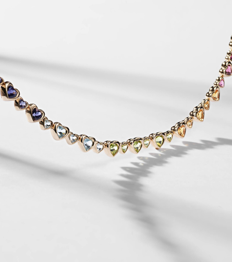 Heart 2 Heart 14kt gold bracelet with gemstones 5