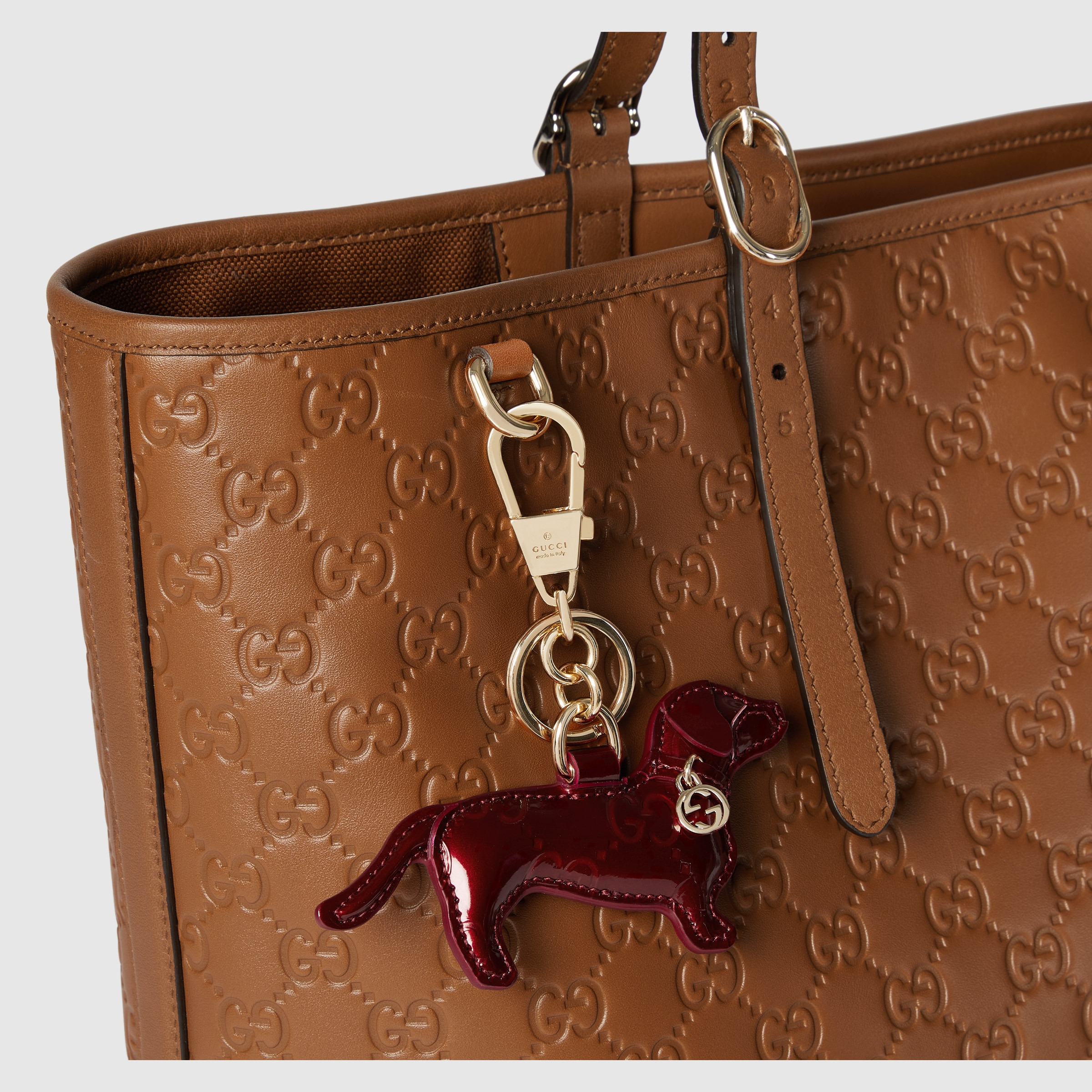 GG Emblem large tote bag - 6