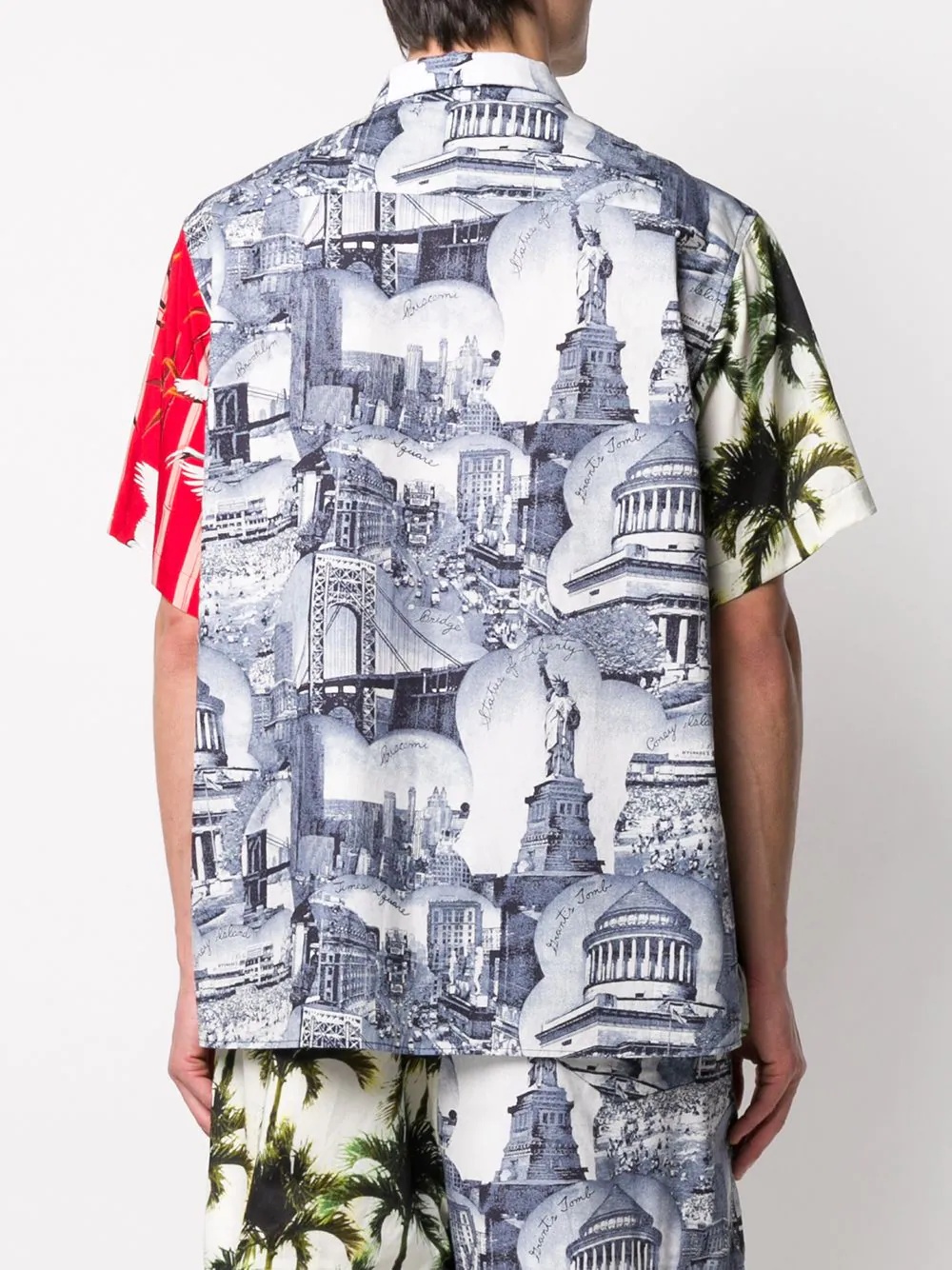 palm tree print shirt - 4