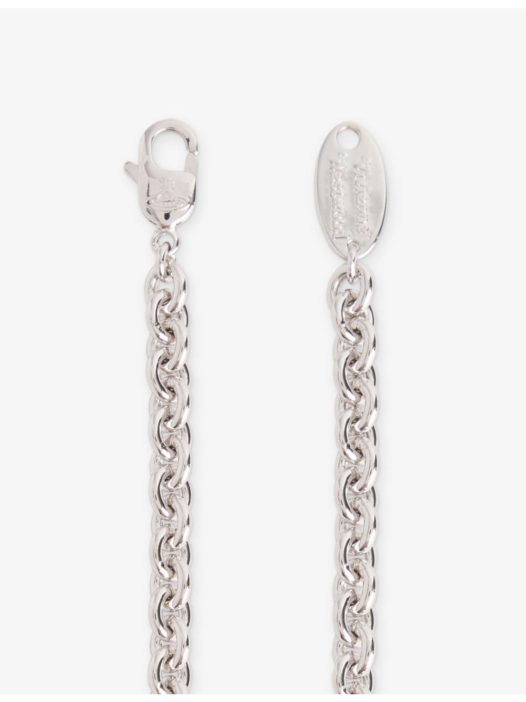 Man. Claude Small Platinum-Plated Brass and Faux-Pearls Pendant Necklace - 4