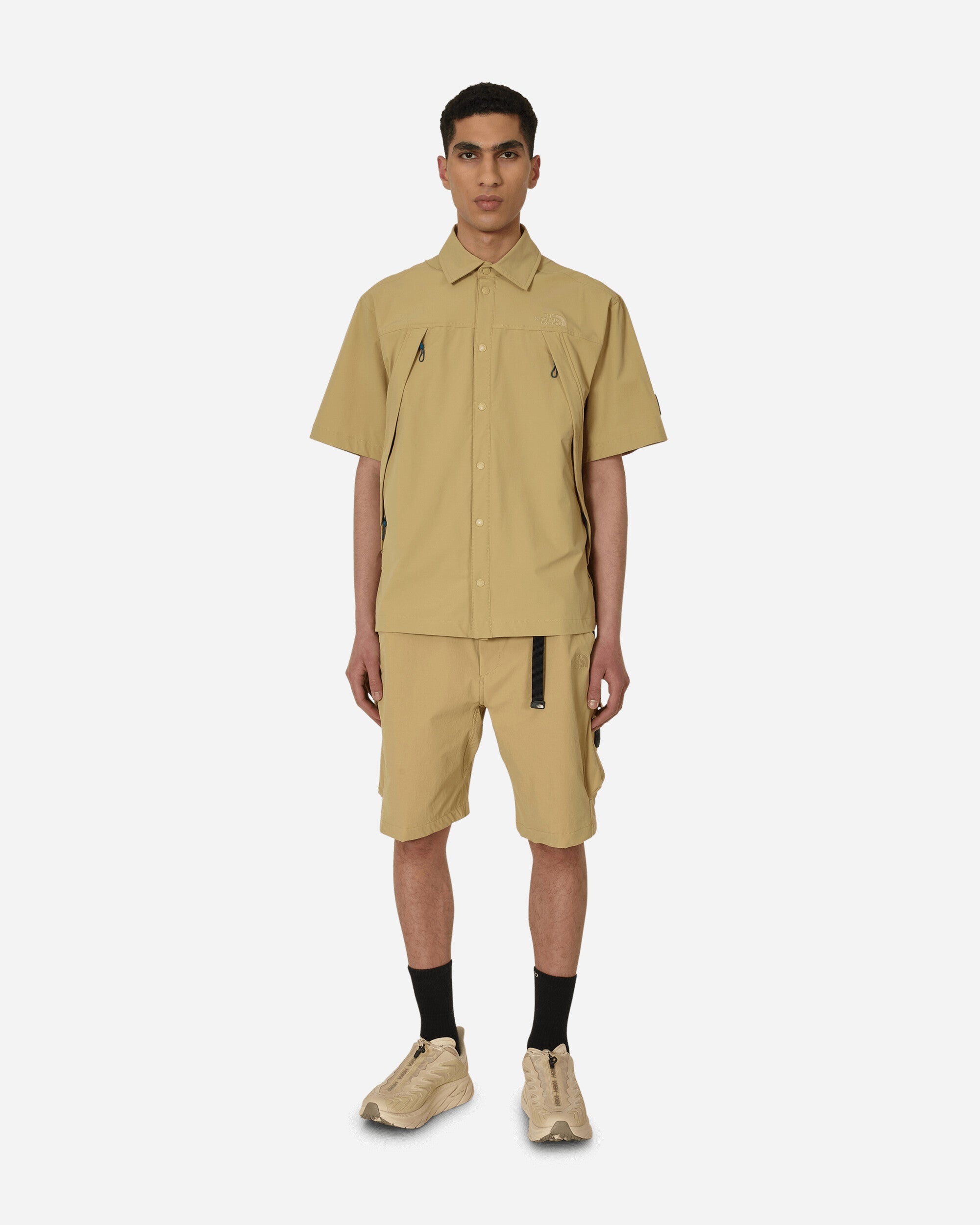 Oversize Shortsleeve Shirt Khaki Stone - 4