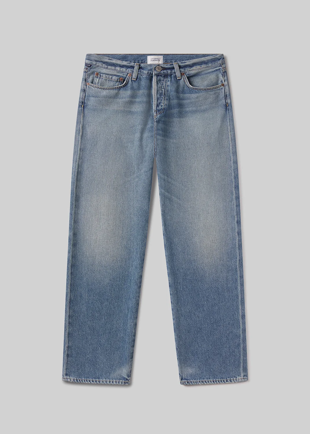 Beau Straight Premium Vintage In Shadow Blue - 1