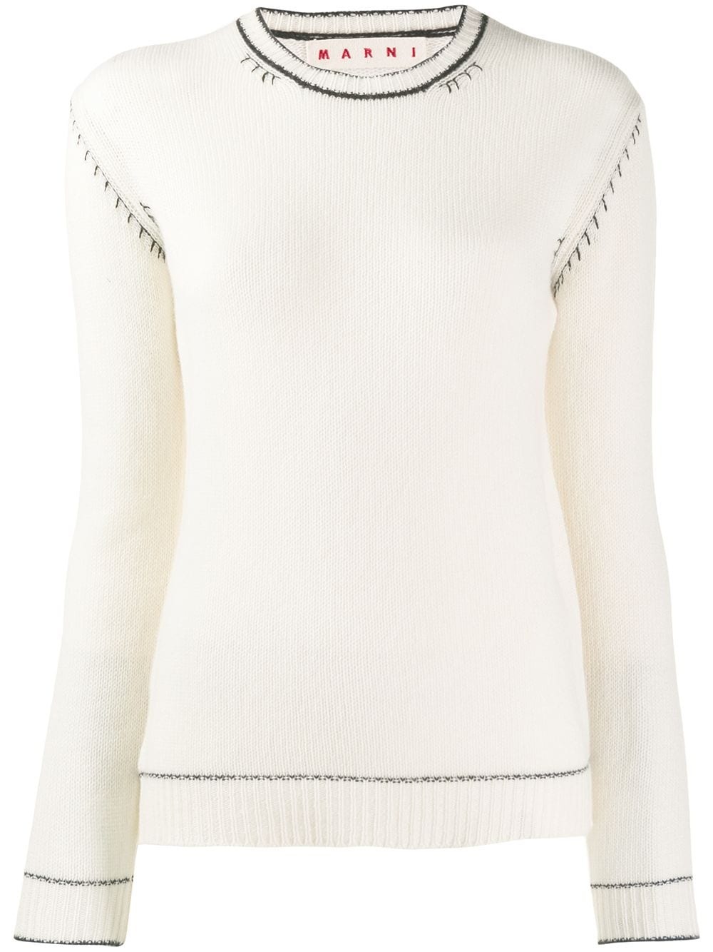 slim-fit cashmere jumper - 1