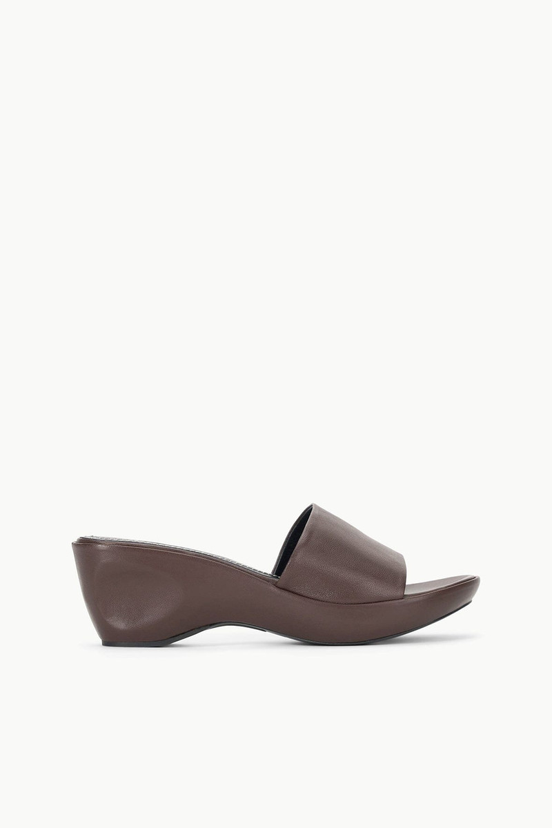 STAUD GINNY WEDGE ESPRESSO 1
